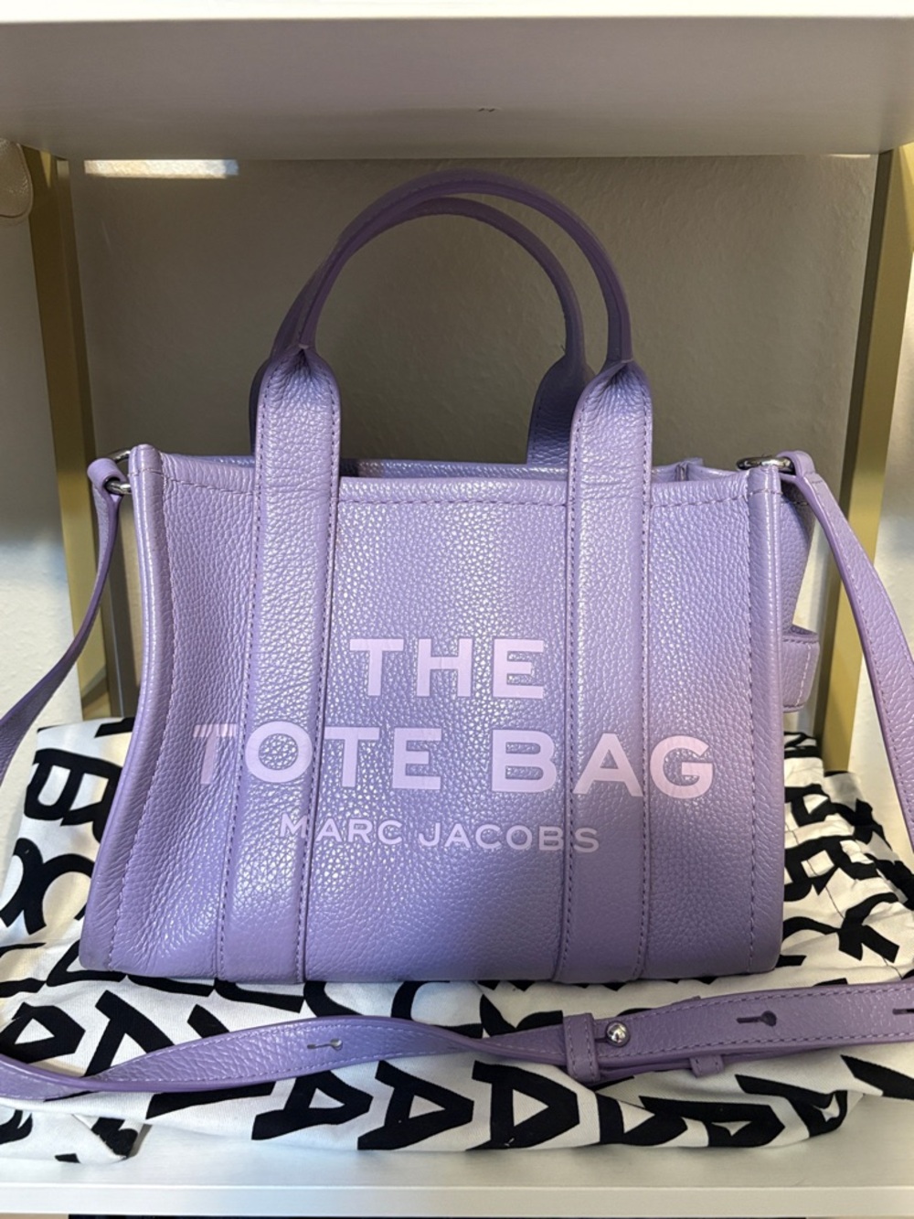 Marc Jacobs Mini Tote Bag in Lavender Purple
